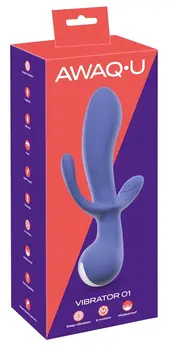 You2Toys AWAQ.U Vibrator 1 Multi-Zone Intimate Device Purple 22cm