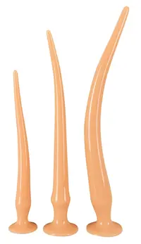 You2Toys Super Long Flexible Plug Set Flesh 3 Sizes PVC System