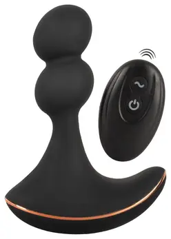 ANOS RC Rotating Intimate Massager with Remote, Black, 13.3 cm