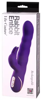 Vibe Couture Entice Pur Multi-Function Silicone Intimate Device Purple