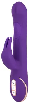 Vibe Couture Quiver Rabbit Model, Flexible, Soft Touch, 21.4 cm, Purple