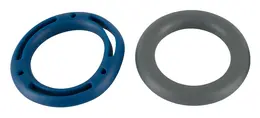You2Toys Silicone Ring Set 2-Pack - Flexible, Assorted Colors & Designs