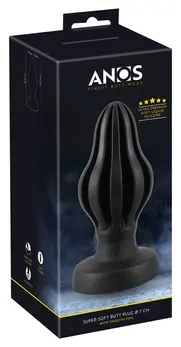 ANOS Liquid Silicone Plug 7 cm - Super Soft, Flexible, Large Base
