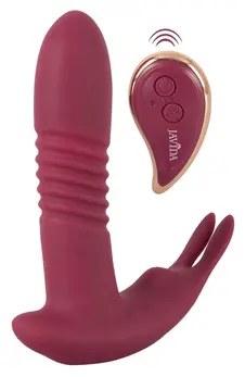 Javida RC Hands-free Vibrator 3 Funkcije Silikon 14.5 cm Ljubičasta