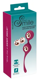 Sweet Smile Love Balls Training Set - Adjustable Silicone Pelvic Trainer