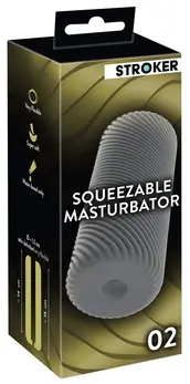 Stroker Model 02 - Discreet Flexible Intimate Device, 15 cm, TPE