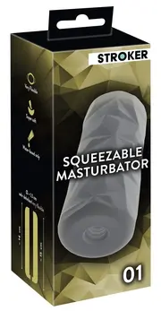 STROKER Model 01 Intimate Manual Device with Flexible Soft Texture 15cm