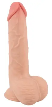 Nature Skin Fleksibilni Model S 19 cm sa Pokretnom Površinom, Usisna Baza