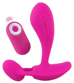 Sweet Smile RC Fleksibilni Silikonski Vibrator sa Dva Motora, Ružičasta, 11 cm