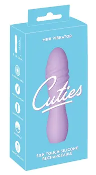 Cuties Mini Vibrator 3rd Gen Compact Waterproof Silicone 10 Modes Pink