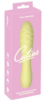 Cuties Mini Intimate Device Yellow 3rd Gen 10 Modes Waterproof 14.2cm