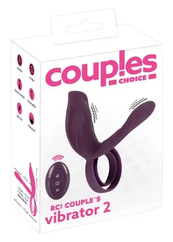 Couples Choice RC Intimni Prsten Vibration Sa Daljinskim Upravljanjem, Crna, Punjenje Putem USB-a