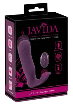 Javida Shaking Panty Vibe RC - Wireless Intimate System, Silicone, Pink