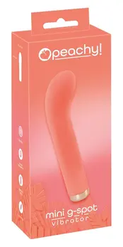 Peachy Mini G-Spot Model, Pastelni Silikon, 10 Režima, Punjenje, 16.5 cm