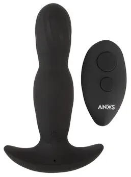 ANOS RC Inflatable Plug with Remote - Soft Touch, 10 Modes, Black