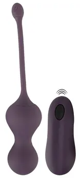 You2Toys RC Duo Vibrating Love Balls Silicone 10 Modes Black 48g
