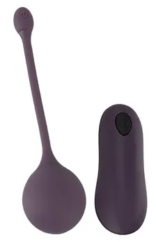 You2Toys RC Love Ball Vibrating Pelvic Trainer, Silicone, 14.3 cm, Purple