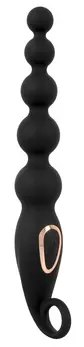 ANOS Vibrirajuće Analne Perle Fleksibilne 7-Režimske Silikonske 22.1 cm Crna
