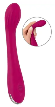 Sweet Smile Zakrivljeni Stimulator G-Spot, 12 Režima, USB, Ljubičasta, 20 cm