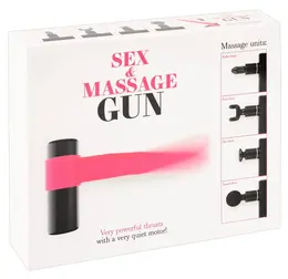 You2Toys Multi-Speed Massage Gun Set with 5 Attachments, USB Rechargeable