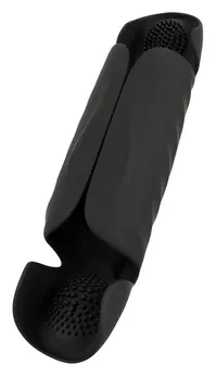 Rebel Intimni Trener 3-Tačkasti Vibrirajući Silikon, 22.1 cm, Crna