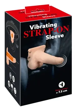 You2Toys Vibrantni Strap-On Nastavak sa Podesivim Pojasom Vodootporan 17.5cm