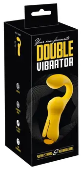 You2Toys Dvostruki Vibracioni Sistem Žuti 18.4cm Fleksibilni Vrat