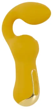 You2Toys Dvostruki Vibracioni Sistem Žuti 18.4cm Fleksibilni Vrat