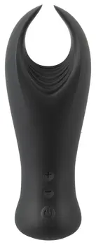 Rebel Fleksibilna Silikonska Intimna Mašina sa Vibro-Krilcima Crna 16cm