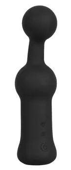 Black Velvets Vibrator za Prostatu 10-Režima Fleksibilni Analni Masažer, Crni