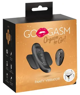GoGasm Panty Vibe 10-Režima Nosivi Vibrator, Vodootporan, Crni