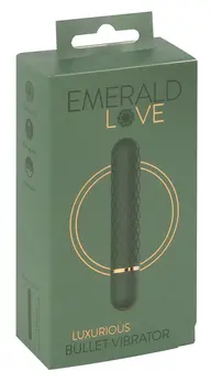 Emerald Love Luxurious Bullet Vibrator 10 Modes Waterproof Mini Pink