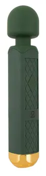 Emerald Love Luxurious Wand Massager Rechargeable Waterproof 10 Modes 22.2cm