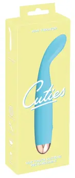 Cuties Mini Vibrator Plavi 2.G - Kompaktan Fleksibilan Vodootporan Model