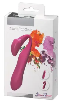 Beauments Come2gether Pink Dual Motor Intimate Massager, 14.5 cm