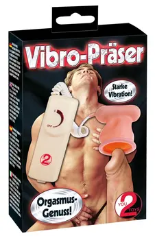You2Toys Vibro Head Exciter Intimate Device with Multi-Speed Control 8 cm