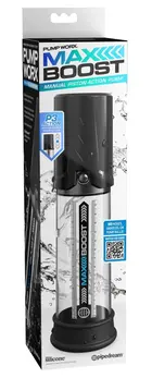 Pump Worx Max Boost Crni Manualni Vakuum Sistem za Povećanje 28.6cm