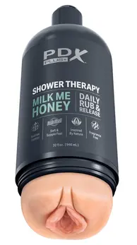 PDX Plug Shower Therapy Milk Me Honey Intimna Mašina 20.7cm