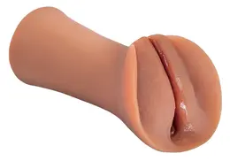 PDX Extreme Wet Slippery Sleeve Tan - Vodom Aktiviran Intimni Uređaj 14.6cm