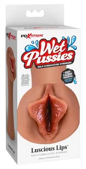 PDX Extreme Wet Series Intimni rukav za usne, 14 cm, Fanta Flesh