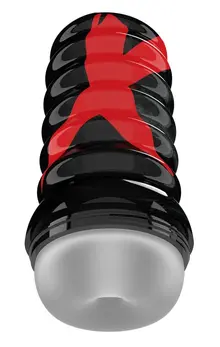 PDX Elite Air Tight Frosted Manualni intimni uređaj, Transparentni 19.1 cm