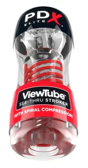 PDX Elite ViewTube 2 Transparentni intimni uređaj 18 cm