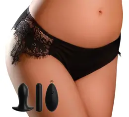 HookUp Panties Remote Princess S-L Lace Briefs with Wireless System