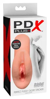 PDX Plus PP Glory Stroker Intimate Machine Skin-Like Material 14.6cm