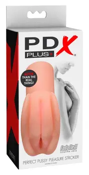 PDX Plus PP Intimate Sleeve with Stimulating Texture 13.6 cm