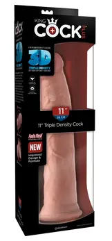 King Cock Plus KCP 11 Triple Density Intimate Machine 29.2 cm TPE Beige
