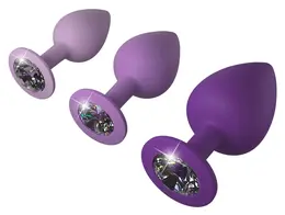 Fifty Shades of Her Little Gems Trainer set - 3 veličine, Soft Touch, dragulj baza