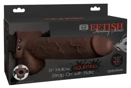 Fetish Fantasy Series FF9 Hollow Strap-On with Fluid Dispensing System 25cm