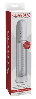 Classix Auto-Vac Power Pump White - Automatic Intimate Training System