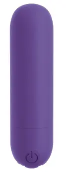 OMG! Bullets Play Vibrating Mini Device 10 Modes Purple 7.9 cm